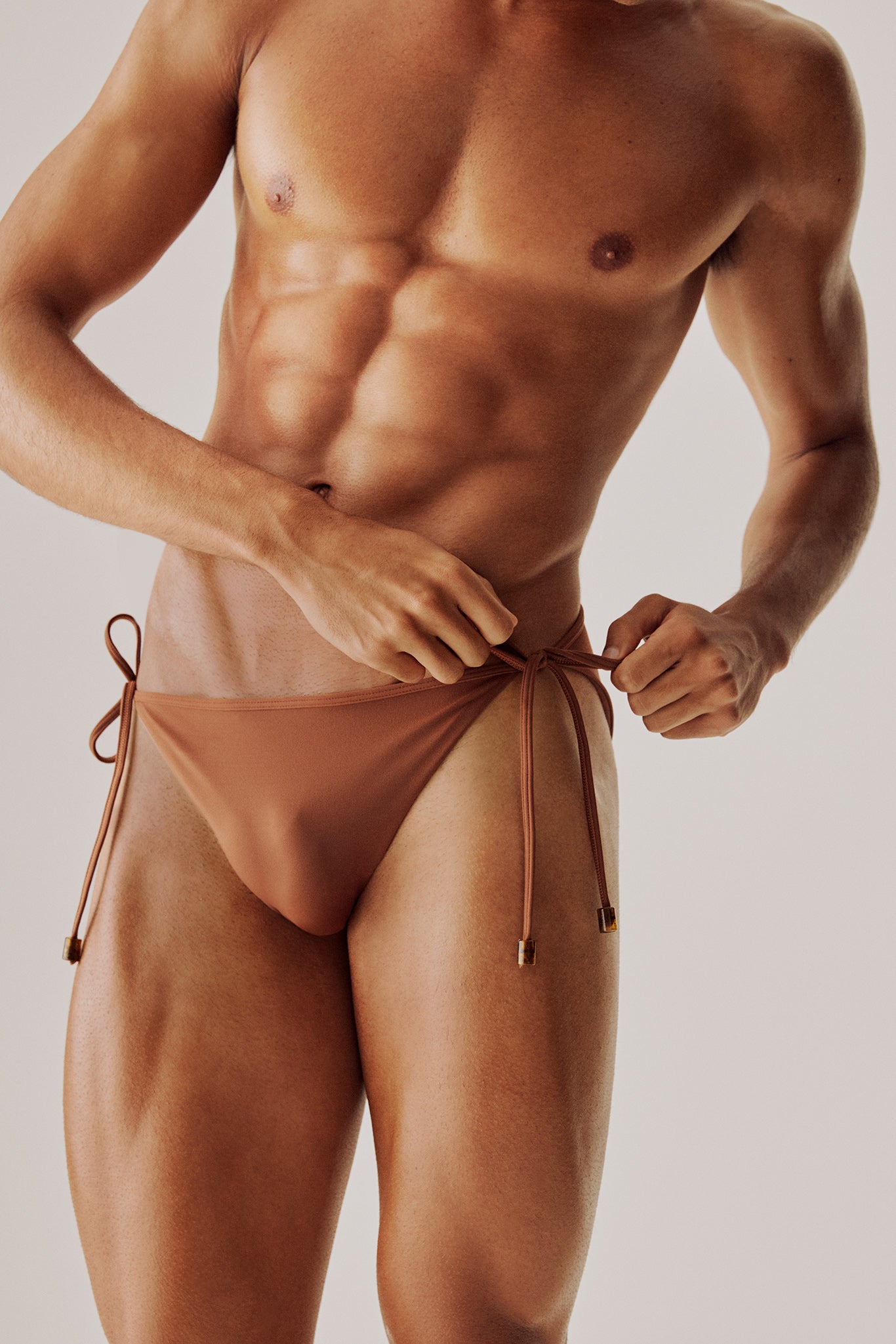 Sunga laço cappuccino