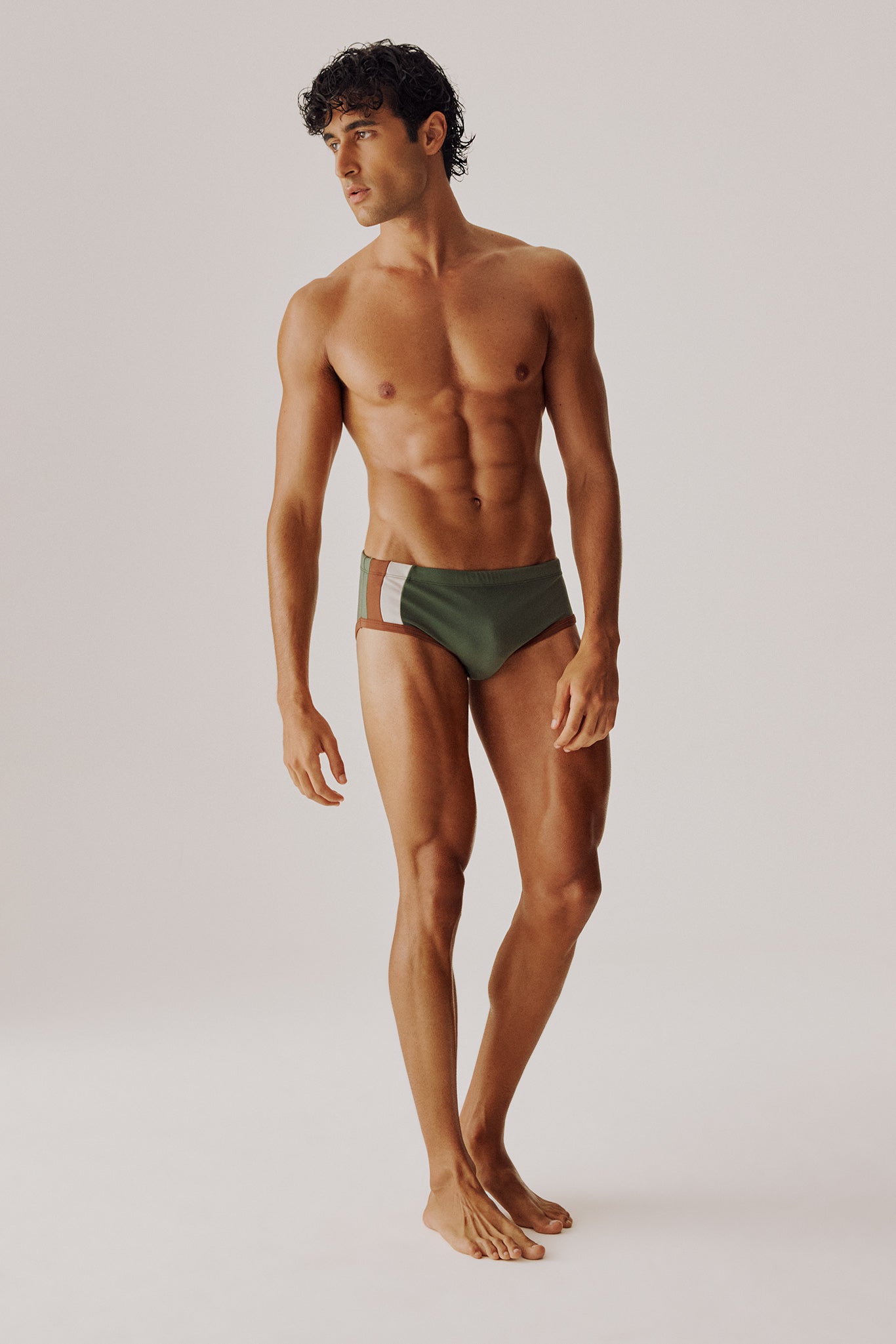 Sunga tricolor cerrado