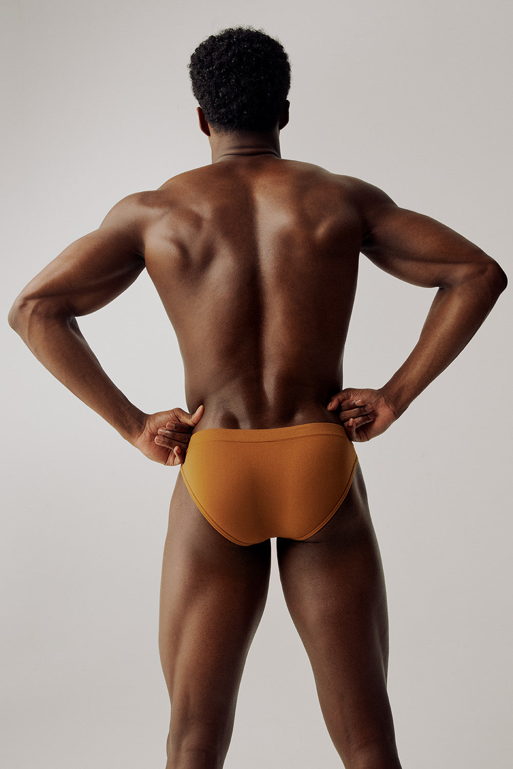 Mini slip Nakeddy caramelo