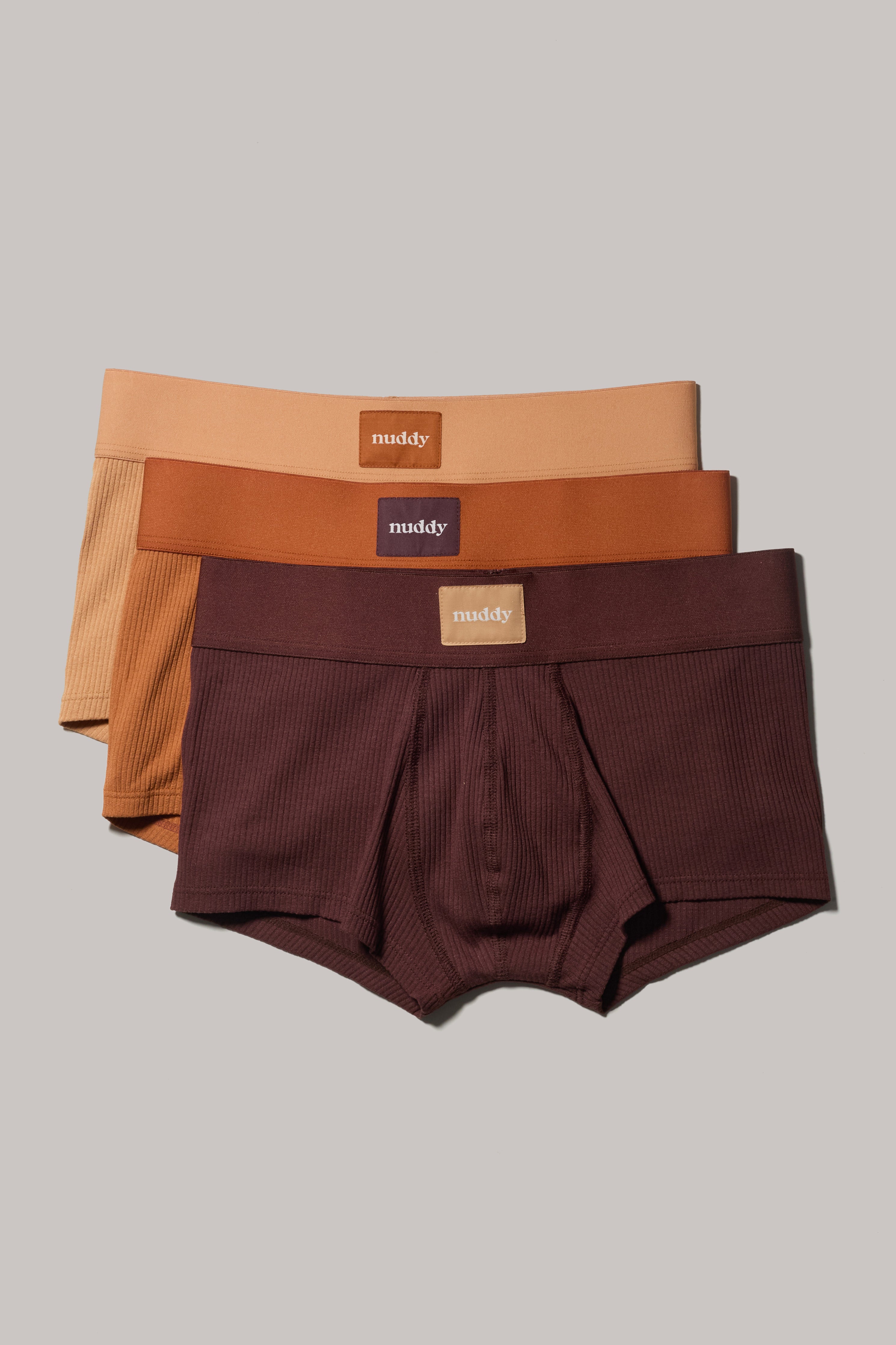 Kit boxers caneladas - Terrosos
