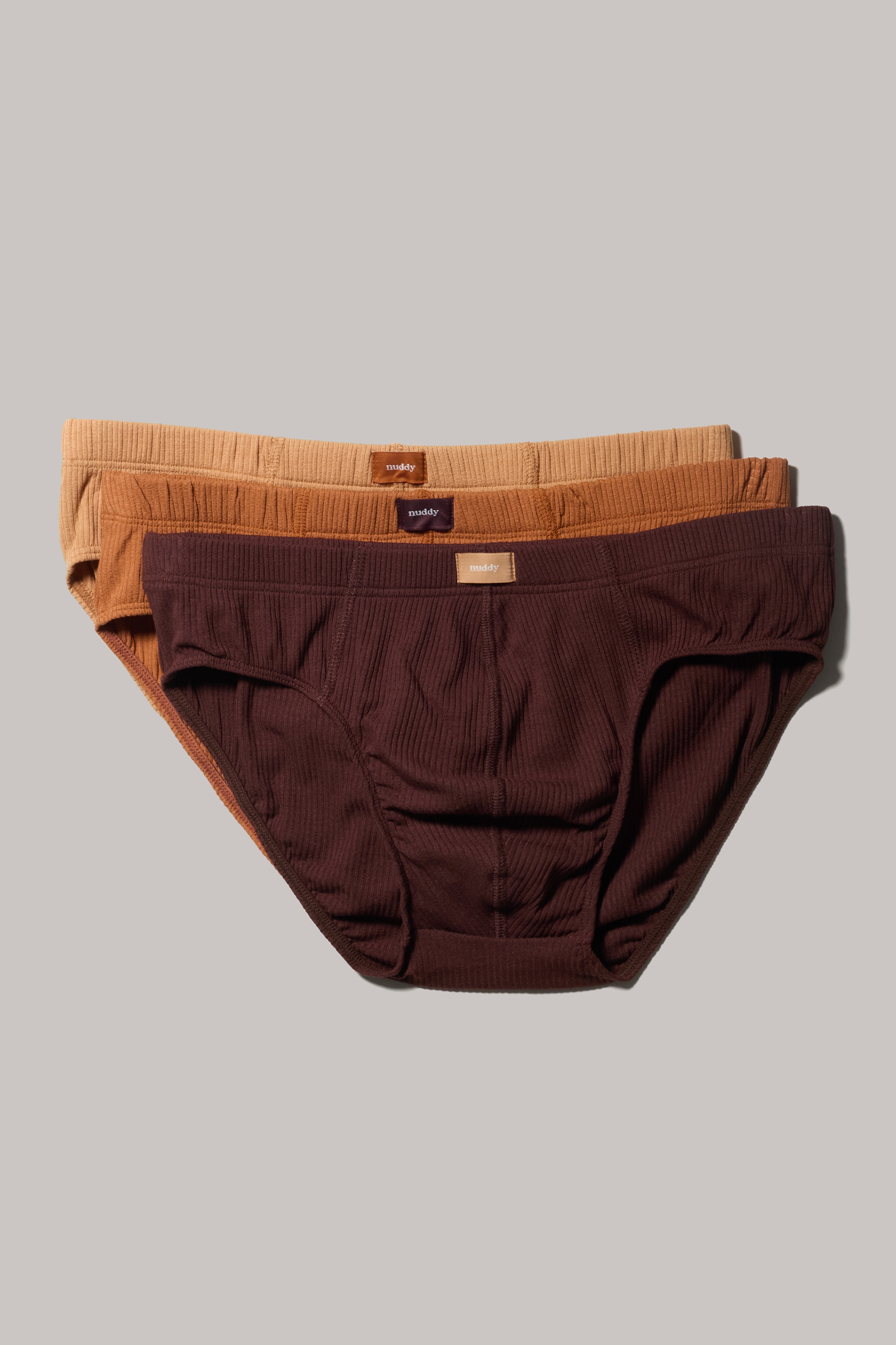 Kit mini slips caneladas - Terrosos