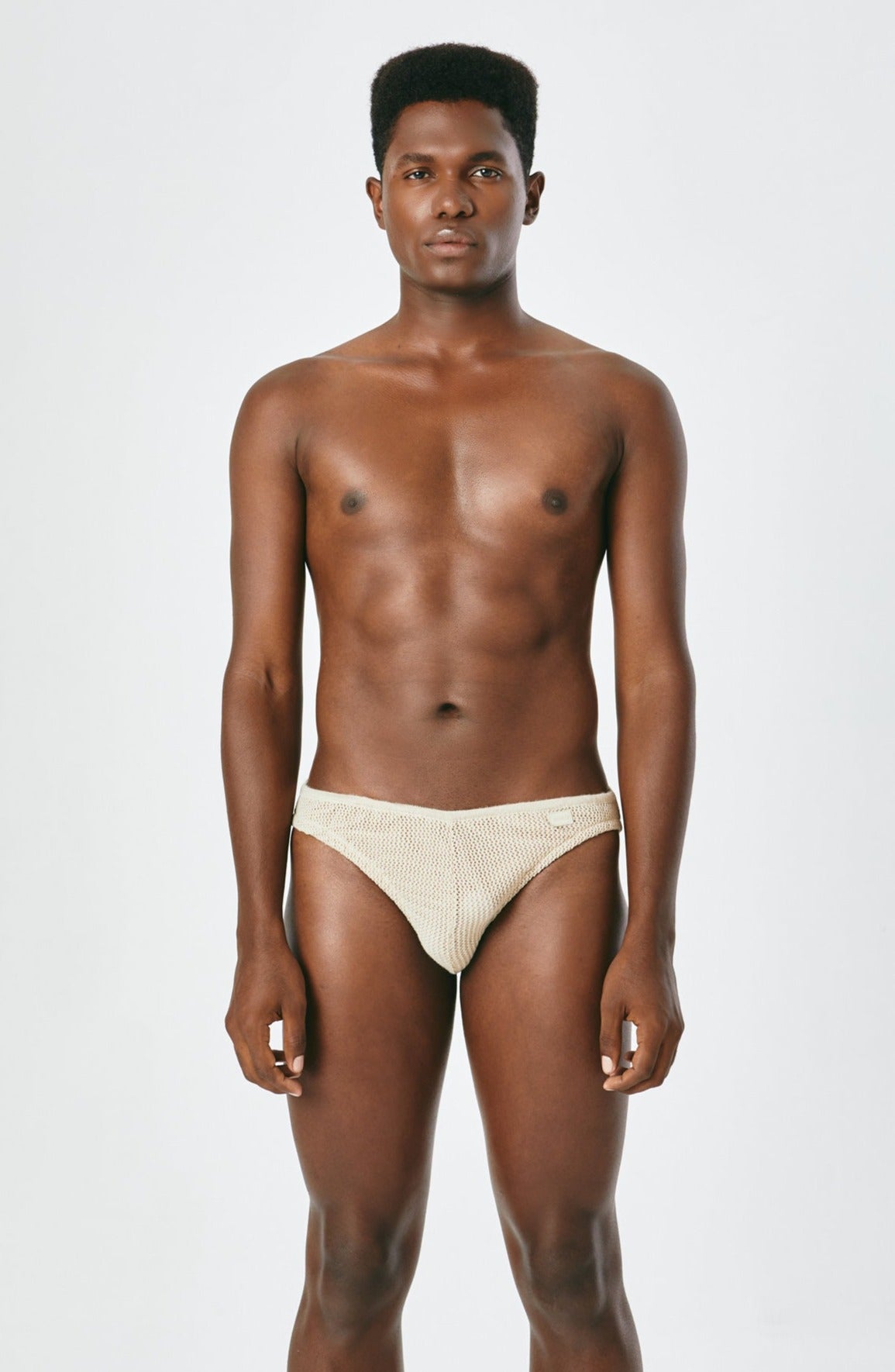 Sunga slip tricot aveia