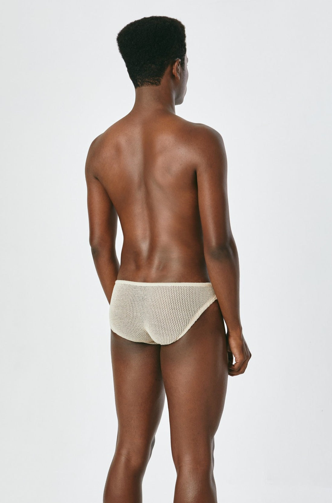 Sunga slip tricot aveia