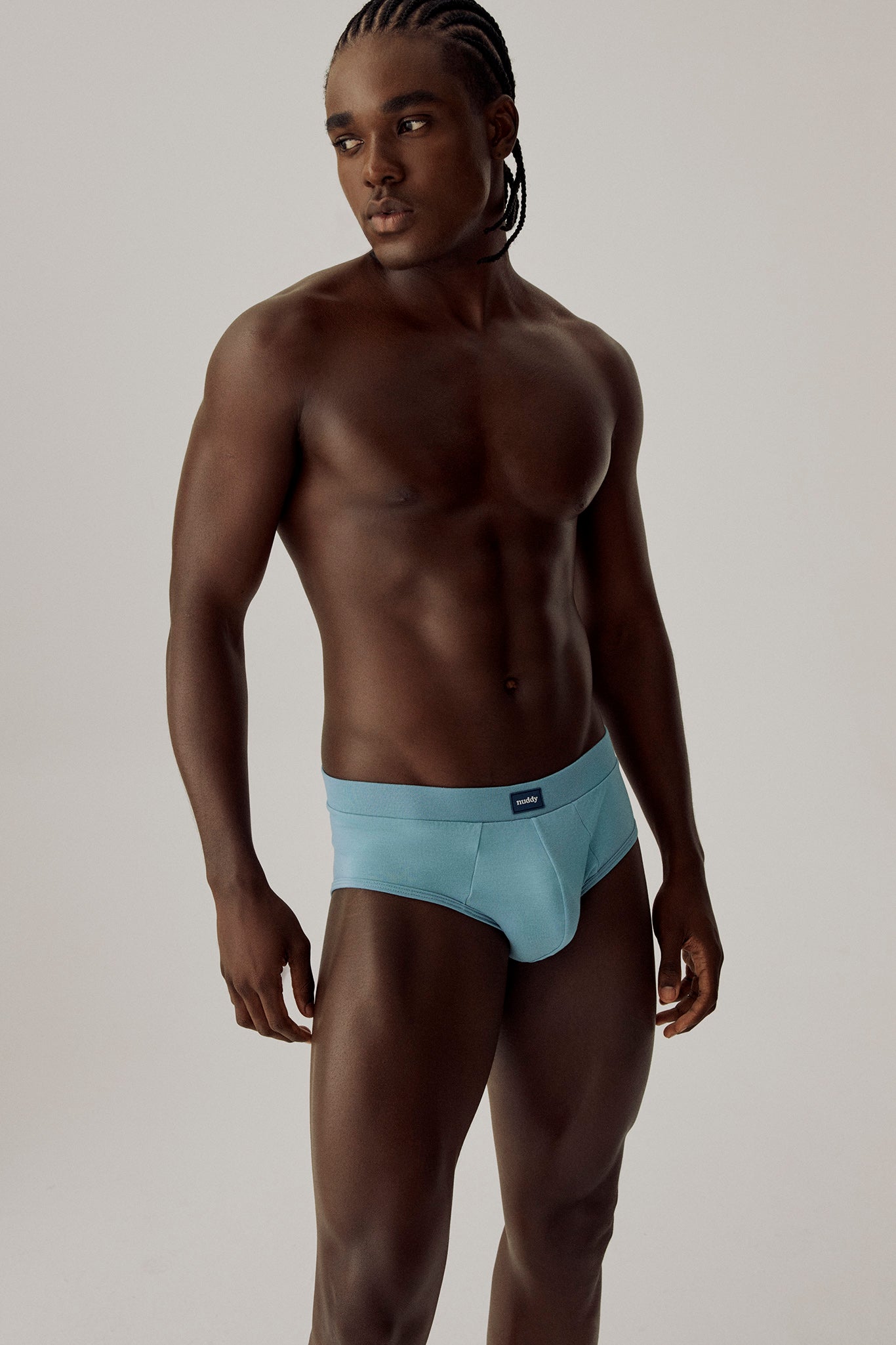 Slip modal azul urano