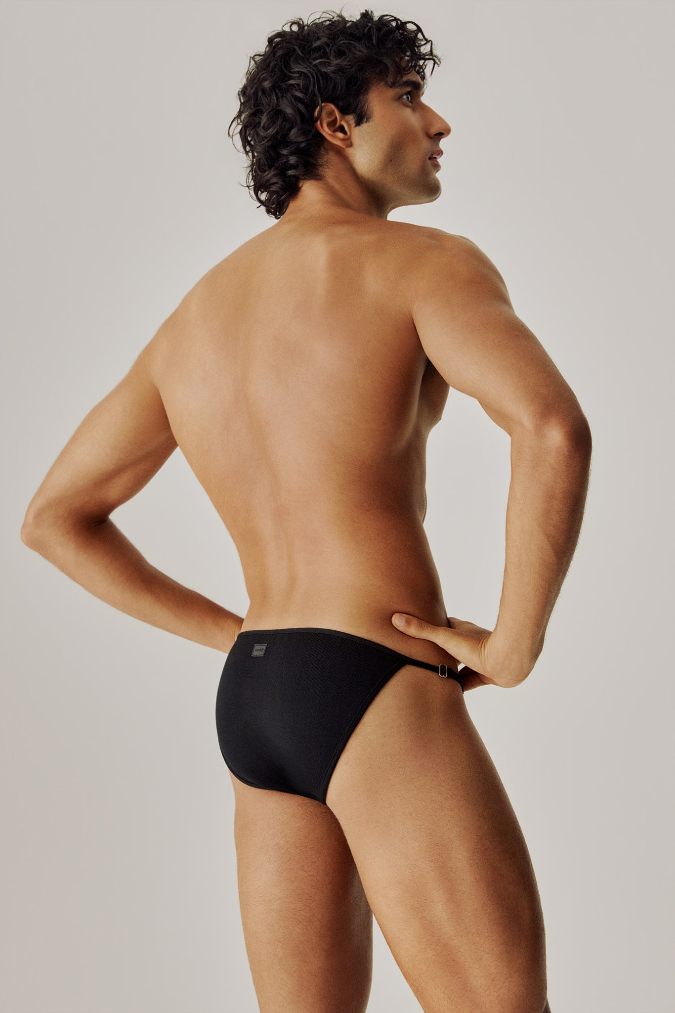 Tanga tricot liga preta
