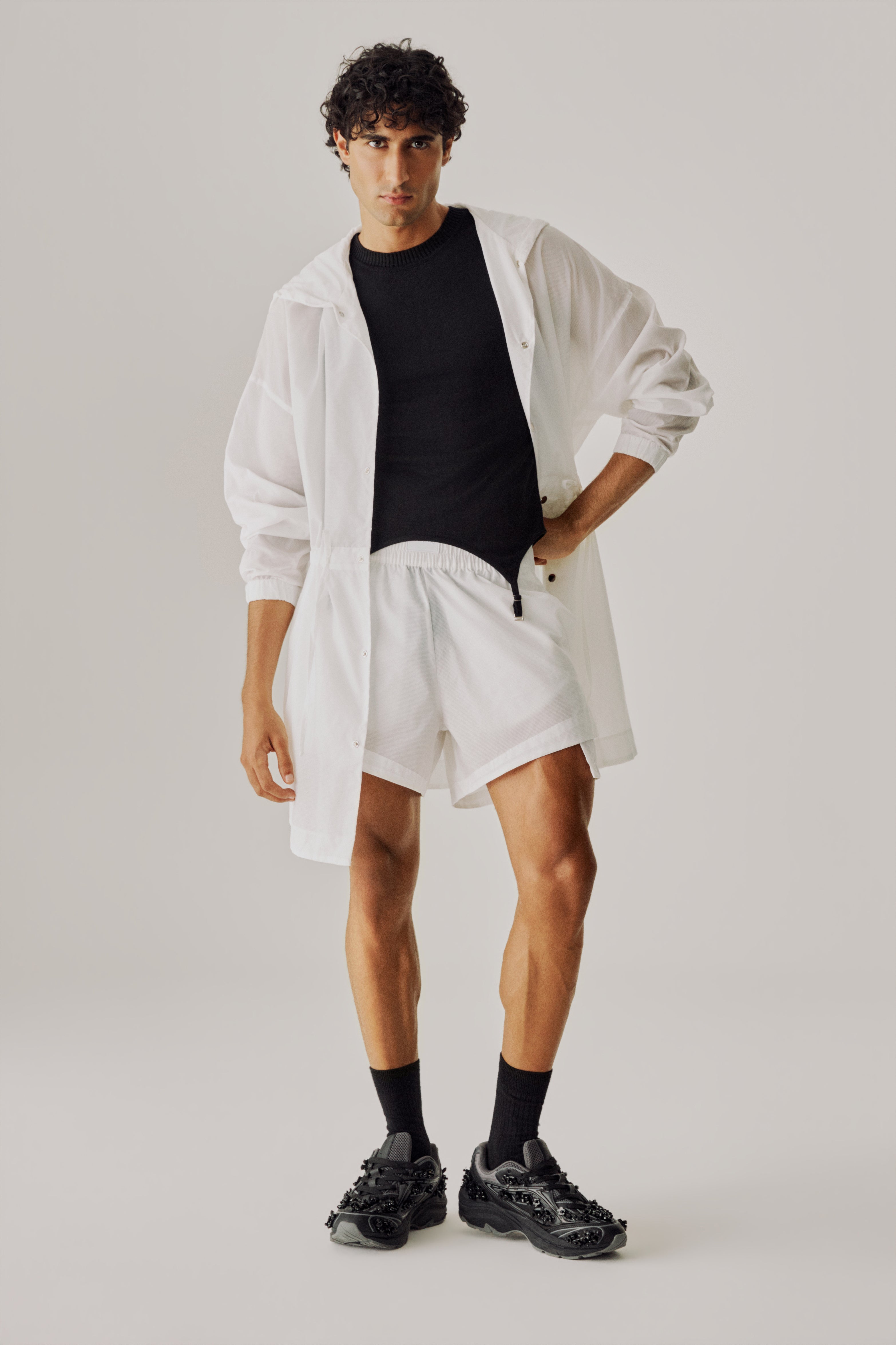 Shorts ultraleve off-white