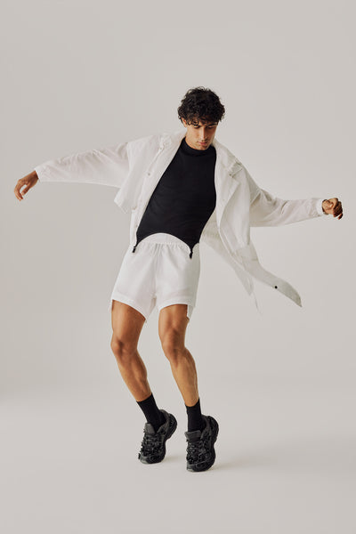 Jaqueta parka ultraleve off-white