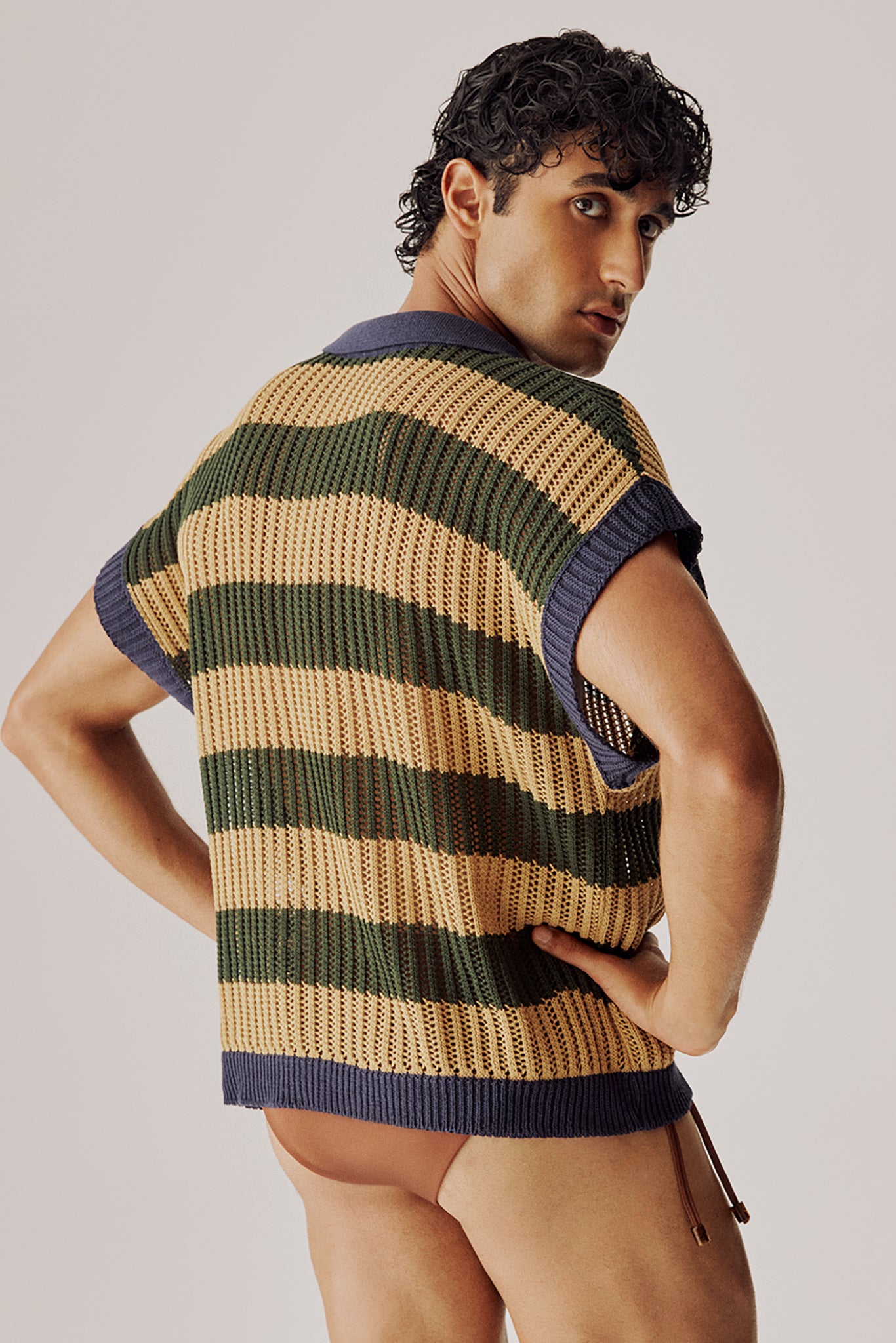 Polo tricot oversized tupiniquim